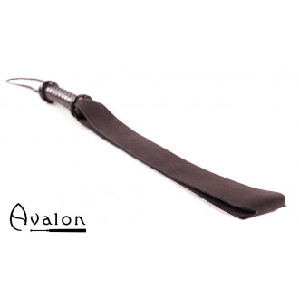 Avalon - PALADIN - Sort Beltepaddle med Flettet Håndtak