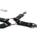 Avalon - RITUAL - Hog-tie-sett med 4 deler - Sort Avalon - RITUAL - Hog-tie-sett med 4 deler - Sort