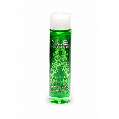 NUEI - HOT OIL - Varmende Massasjeolje - Vannmelon - 100ml NUEI - HOT OIL - Varmende Massasjeolje - Vannmelon - 100ml