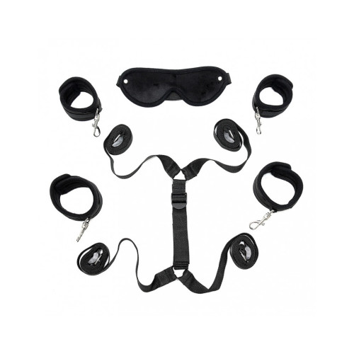 Rimba - Bondage Sett til Seng - Under Madrassen - Sort