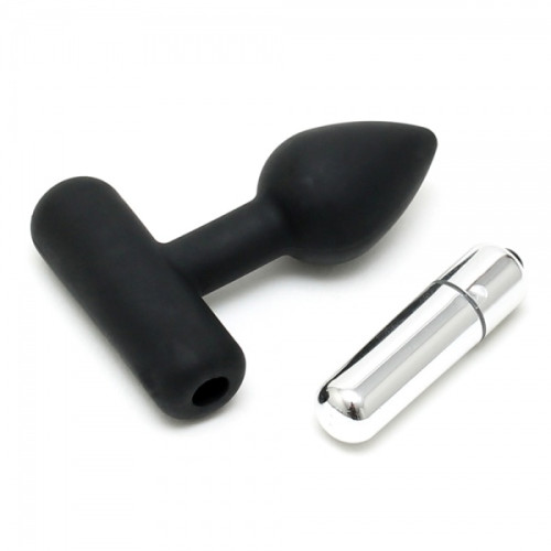 Rimba - Silikon mini buttplug med vibrering 