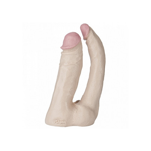 Doc Johnson - Vac-U-Lock - Dobbeldildo, Lys Hudfarge Doc Johnson - Vac-U-Lock - Dobbeldildo, Lys Hudfarge