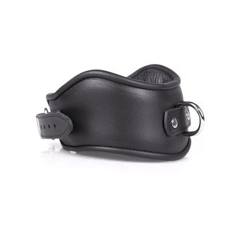 Kiotos - Bredt og kraftig collar Luxe sort 