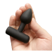 Rimba - Silikon mini buttplug med vibrering 