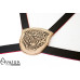 Avalon - ANIMAL - Harness med Tigertrykk - Svart og Rød