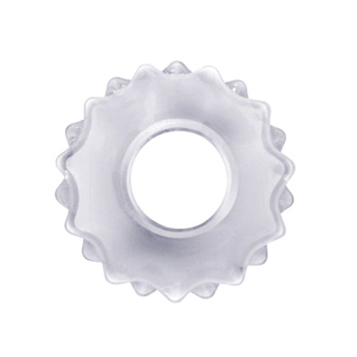 PowerPlus - Transparent Penisring med tagger