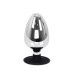 Medium Buttplug med Sugekopp - Metall