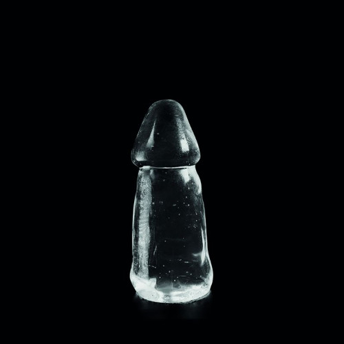 Dark Crystal - Bred Dildo med Tydelig Hode - Blank Dark Crystal - Bred Dildo med Tydelig Hode - Blank