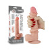 Lovetoy - 8" Sliding Skin Dildo - Lys Hudfarge Lovetoy - 8" Sliding Skin Dildo - Lys Hudfarge