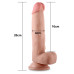 Lovetoy - 8" Sliding Skin Dildo - Lys Hudfarge Lovetoy - 8" Sliding Skin Dildo - Lys Hudfarge