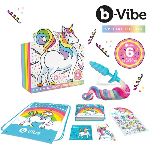 B-Vibe - Unicorn Plug Set - 6 Piece Collection