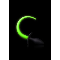 Ouch! Buttplug med Hale - Glow in the Dark 