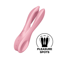Satisfyer - Threesome 1 - Multi Vibrator - Rosa