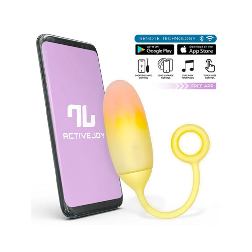 IY - Vibrerende Egg med APP - Gul IY - Vibrerende Egg med APP - Gul