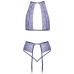 Kissable - Undertøysett med overdel og hofteholder - Lavendel