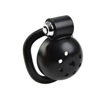 BQS - Custody - Kyskhetsbur med internlås - Sort