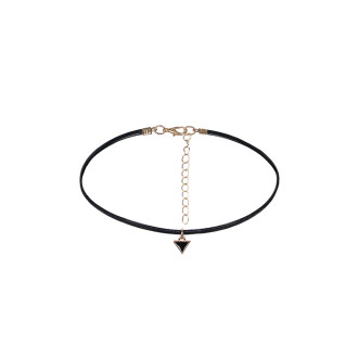 Gnist - Choker med Anheng - 06 - Sort