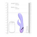 Loveline - Smooth Silicone Rabbit Vibrator - Lavendel