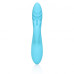Loveline - Ribbed Ultra Soft Silicone Rabbit Vibrator - Turkis Loveline - Ribbed Ultra Soft Silicone Rabbit Vibrator - Turkis