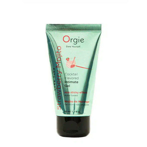 Orgie - Lube Tube Cocktail - Strawberry Mojito - 50ml