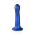 OUCH! - Ultra Soft Silicone - Dildo med sugekopp - 17 cm - Blå OUCH! - Ultra Soft Silicone - Dildo med sugekopp - 17 cm - Blå