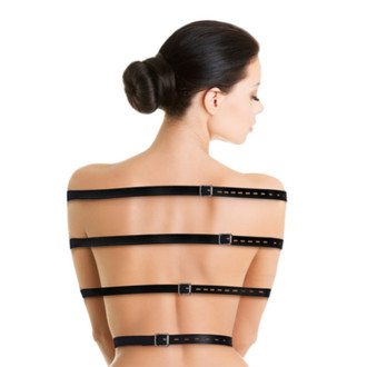 Ouch! Full Body Bondage Belts - 7 Justerbare Bondagestropper