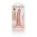 RealRock - Slim Realistic Dildo med sugekopp - 6" / 15,5 cm  - Lys hudfarge