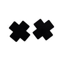 Sort Kryss - Nipplecovers - Brystpynt