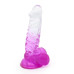 Kiotos COX 06 - Dildo - Transparent og Lilla Kiotos COX 06 - Dildo - Transparent og Lilla