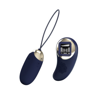 Pretty Love - Mina - Vibrerende Egg med fjernkontroll - Blå