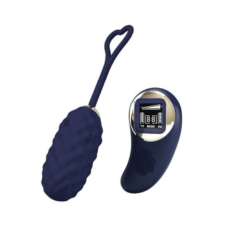 Pretty Love - Vivian - Vibrerende Egg med fjernkontroll - Blå