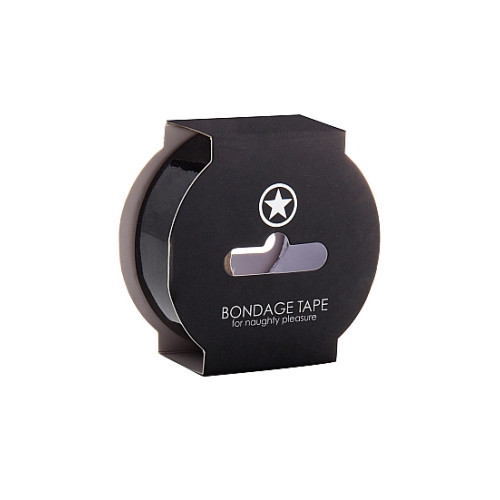 Ouch! - Bondagetape, 17,5 Meter Sort Ouch! - Bondagetape, 17,5 Meter Sort