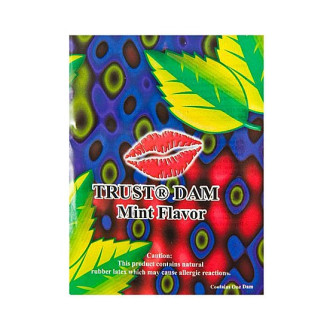 Lixx Dental Dams - Trust Dam - slikkelapp Mynte