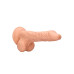 RealRock - Dildo med pung - 10" / 27 cm - Lys hudfarge RealRock - Dildo med pung - 10" / 27 cm - Lys hudfarge