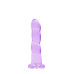 Realrock – Crystal Clear – Enkel dildo med sugekopp – Lilla - 17 cm Realrock – Crystal Clear – Enkel dildo med sugekopp – Lilla - 17 cm