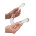 Realrock – Crystal Clear – Dobbeldildo – Transparent - 42 cm