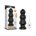 LoveToy - King Size Vibrating Anal Rigger  7,8" / 19,8 cm - sort 