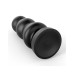 LoveToy - King Size Vibrating Anal Rigger  7,8" / 19,8 cm - sort 