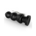 LoveToy - King Size Vibrating Anal Rigger  7,8" / 19,8 cm - sort 