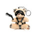 XR BRANDS - BDSM Teddy Keychain - Nøkkelring Bamse med maske og pisk 
