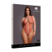 Le Desir - Frekk Body av Netting - Queen Size 2XL-5XL - Rød Le Desir - Frekk Body av Netting - Queen Size 2XL-5XL - Rød