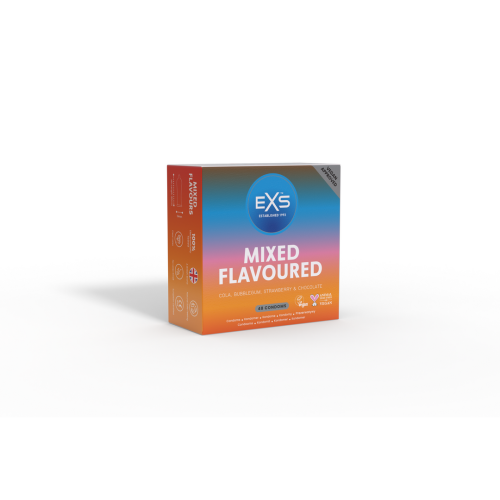 EXS - Mixed flavoured - 48 pk kondomer EXS - Mixed flavoured - 48 pk kondomer