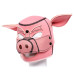 Pink Pig - Neopren Maske - Grisemaske