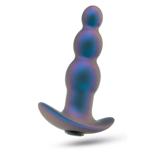 Anal Adventures - Anal kuler med vibrasjon - Expedition Plug - Blå/lilla Anal Adventures - Anal kuler med vibrasjon - Expedition Plug - Blå/lilla