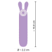 Cuties - Mini vibrator - Rabbit - Lilla 