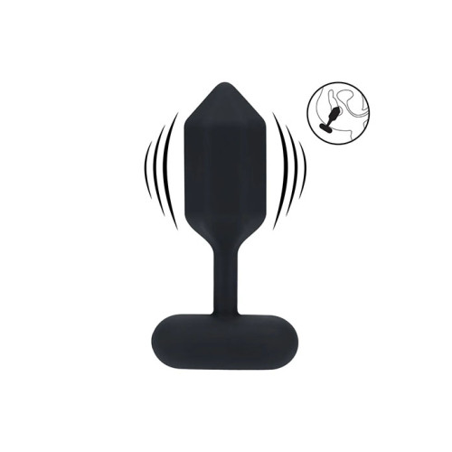 Levelz - 3 - Hexagonformet buttplugg med vibrasjon - Large Levelz - 3 - Hexagonformet buttplugg med vibrasjon - Large