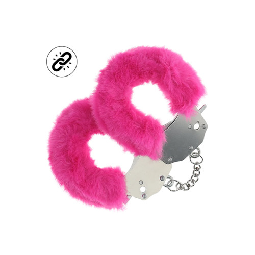 Ouch! Heavy-duty - Fluffy håndjern - Rosa Ouch! Heavy-duty - Fluffy håndjern - Rosa