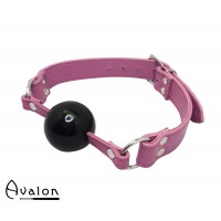 Avalon - QUIET - Rosa Gag med Sort Ball 40 mm